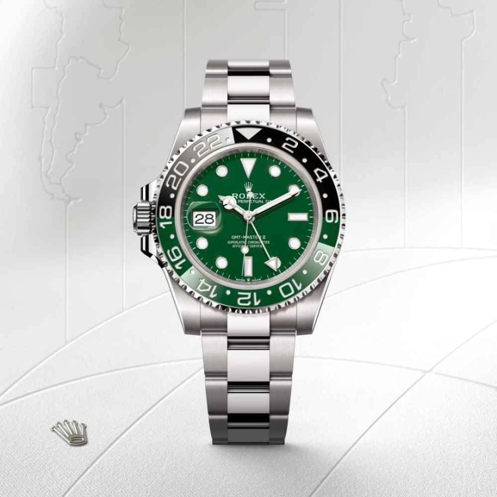 Rolex GMT-Master II Oyster, 40 mm, Green Dial Watch M126729VTNR-0001-6