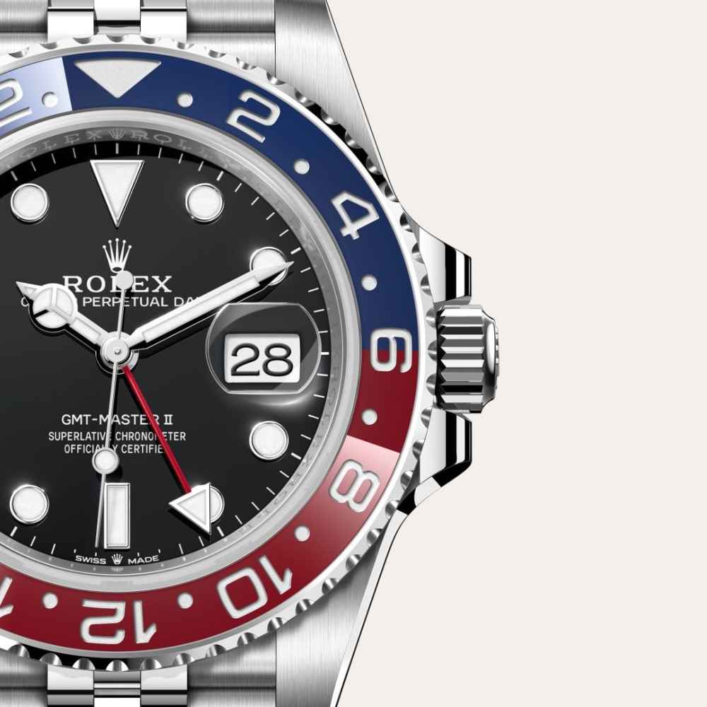 Rolex GMT-Master II Oyster, 40 mm, Oystersteel M126710BLRO-0001-1