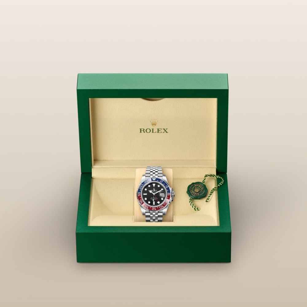 Rolex GMT-Master II Oyster, 40 mm, Oystersteel M126710BLRO-0001-6