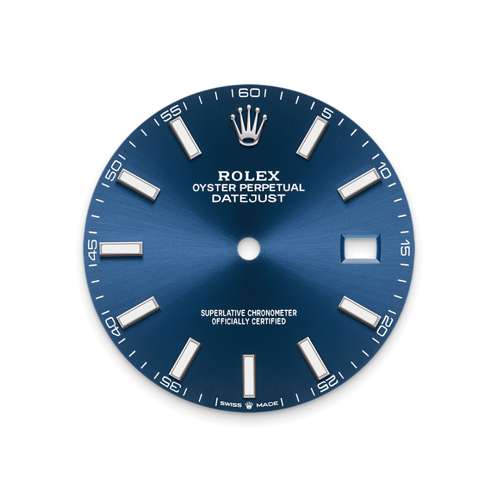 Rolex Datejust 41 Oyster, 41 mm, Oystersteel and Blue Dial M126334-0002-2