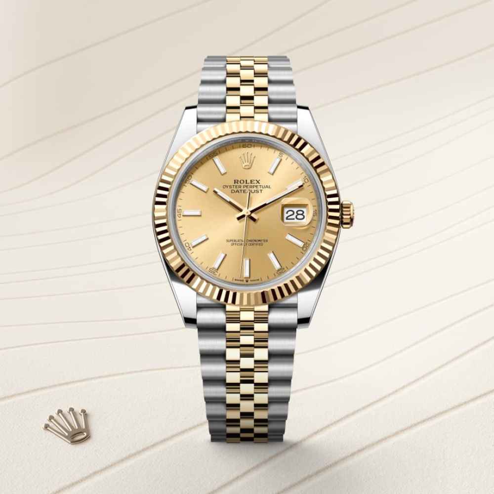 Rolex Datejust 41 Oyster, Oystersteel and Yellow Gold Watch M126333-0010-5