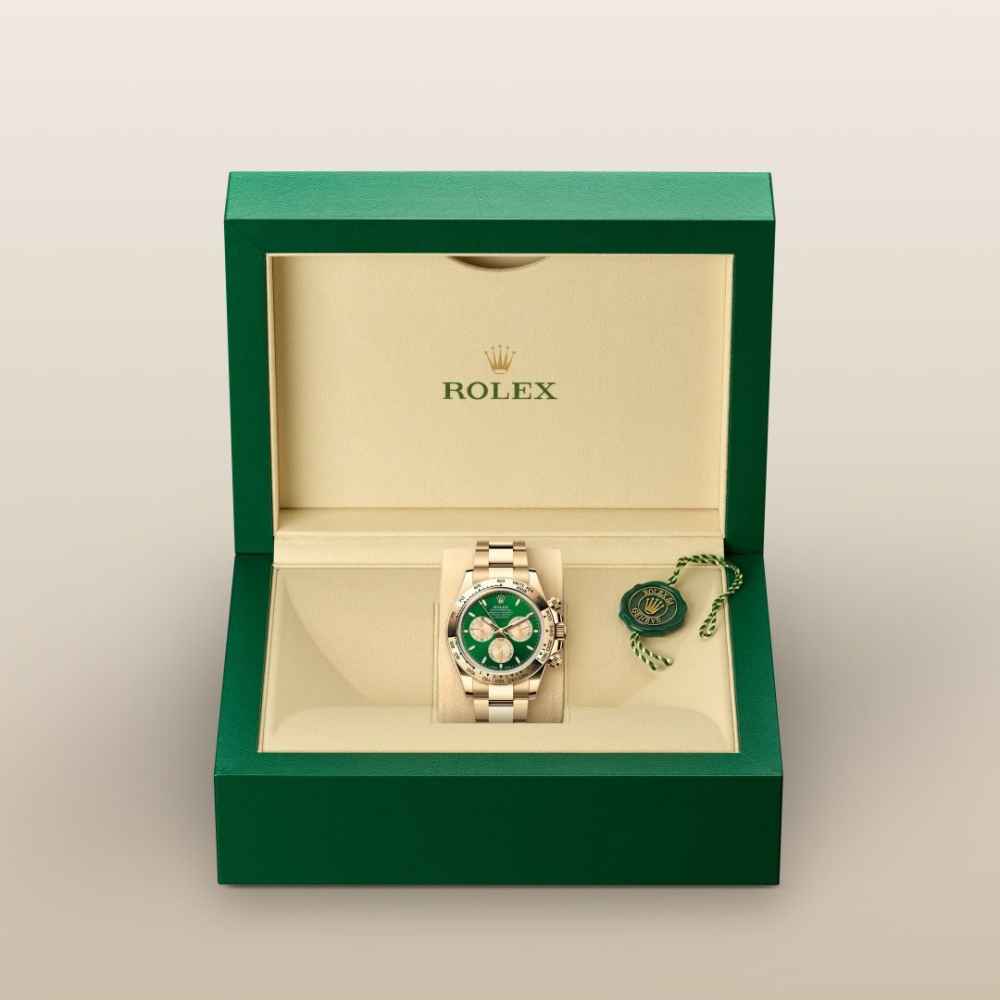 Rolex Cosmograph Daytona Oyster, 40 mm, Green Dial M126508-0008-6