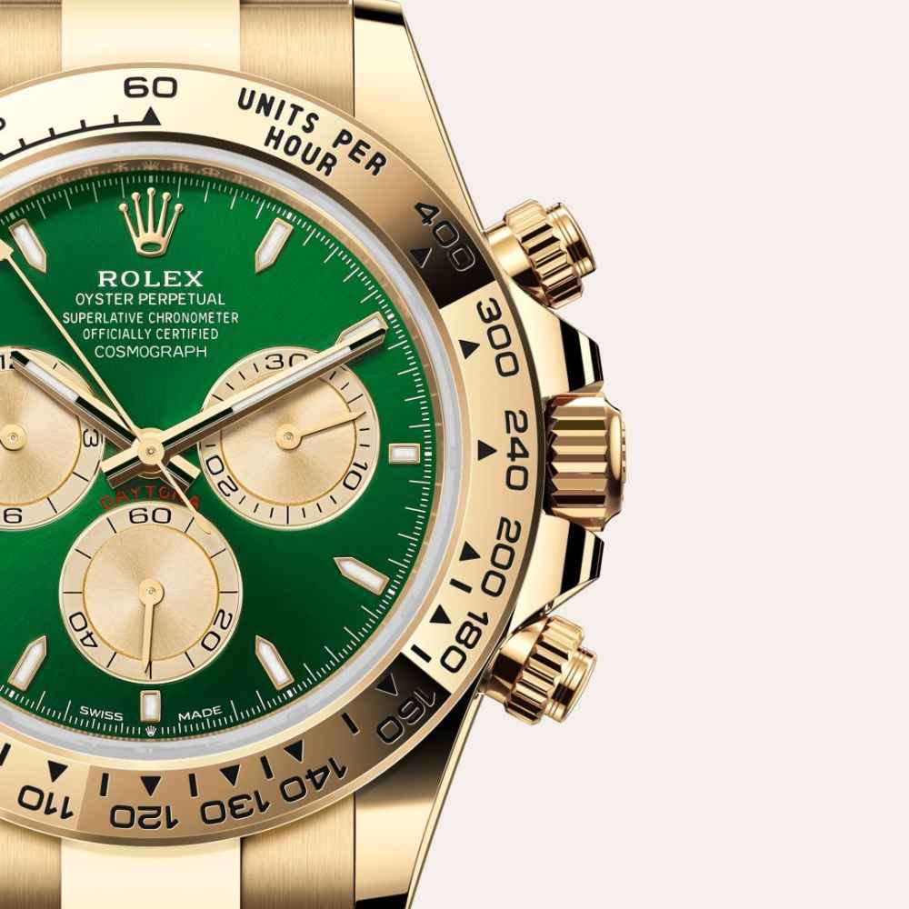 Rolex Cosmograph Daytona Oyster, 40 mm, Green Dial M126508-0008-1
