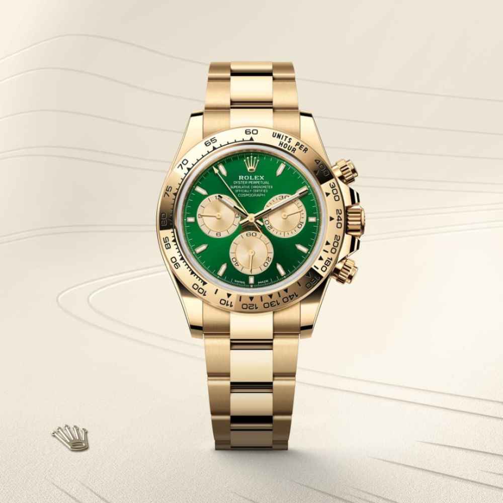Rolex Cosmograph Daytona Oyster, 40 mm, Green Dial M126508-0008-5