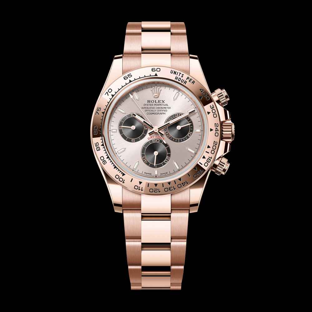 Rolex Cosmograph Daytona Rose Gold Pink Dial Watch 116505-0003-thumb-7