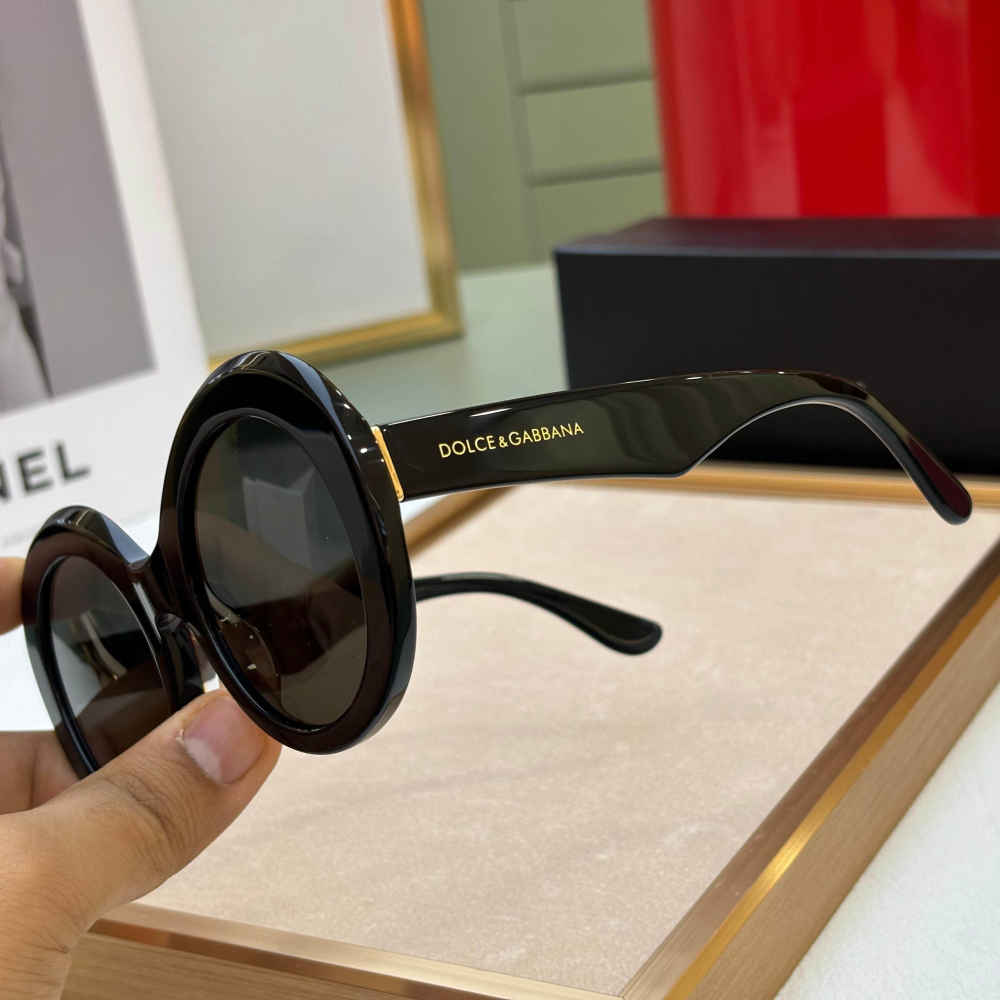 Dolce & Gabbana Black Premium Women's Sunglasses-thumb-1
