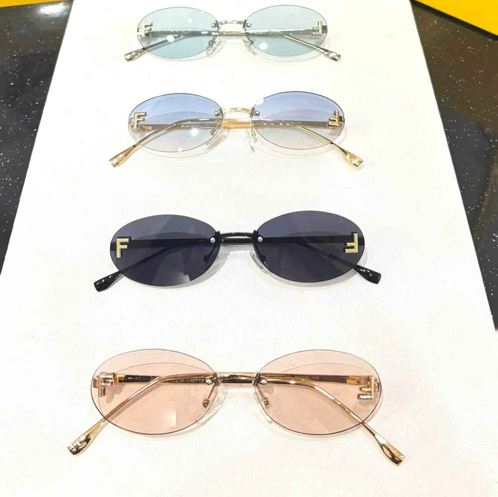 Fendi Blue Premium Women's Sunglasses-2