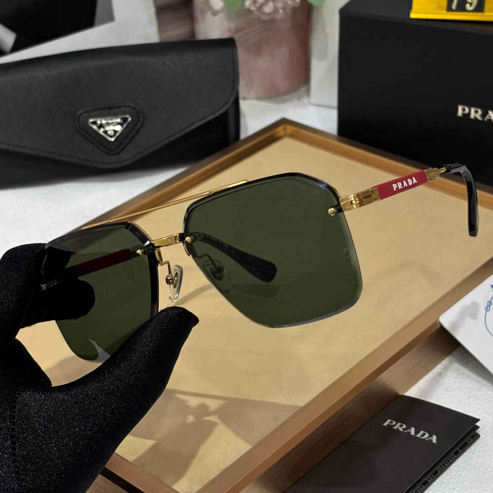 Prada Green Luxury Sunglasses-5