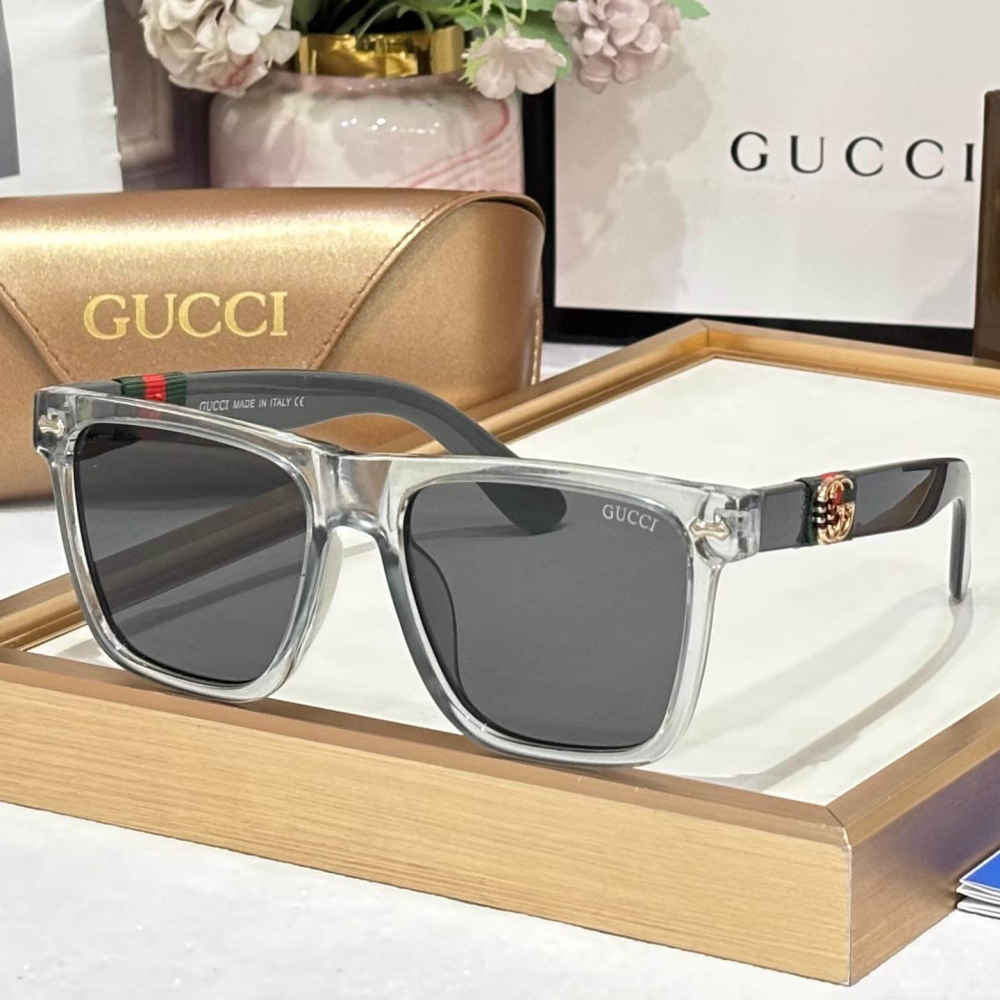 Gucci Grey Premium Sunglasses-thumb-0