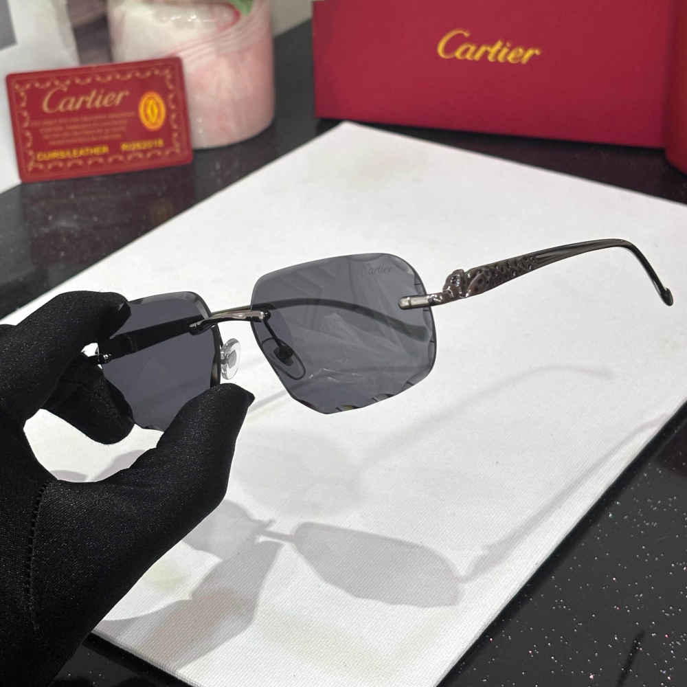 Cartier Black Luxury Sunglasses-1