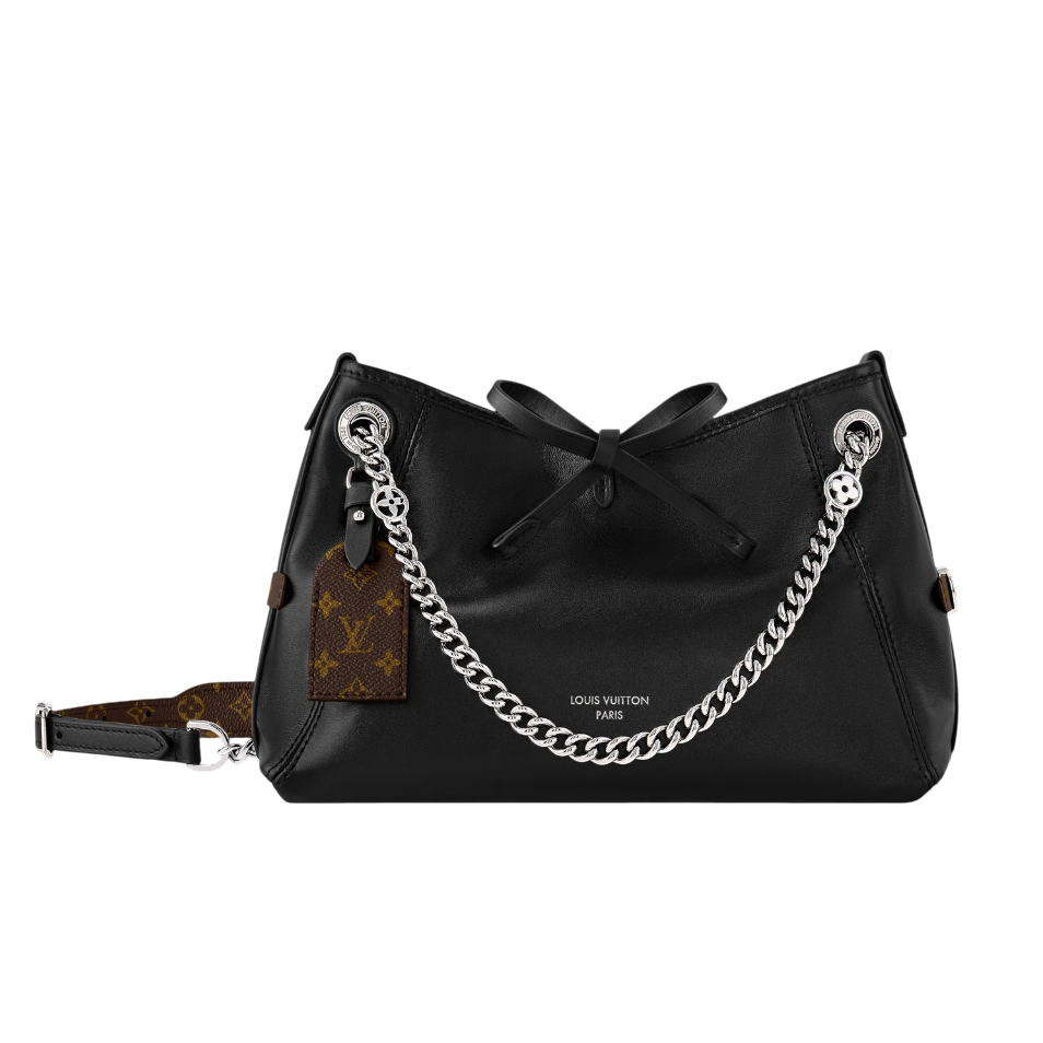 Louis Vuitton BB CarryAll Vibe Black Shoulder Bag-thumb-0