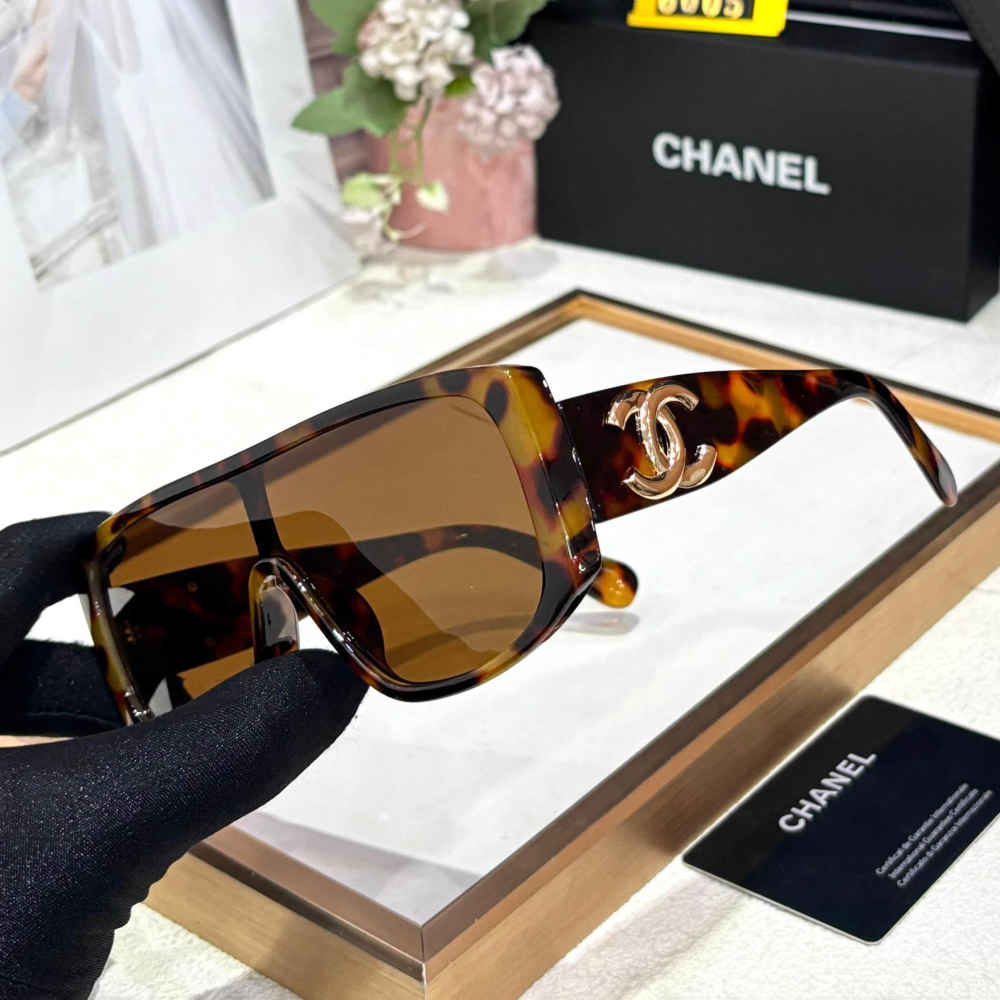 Chanel Brown Premium Women's Sunglasses-1