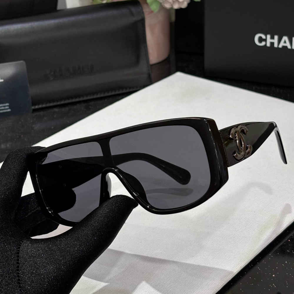 Chanel Black Premium Women's Sunglasses-1