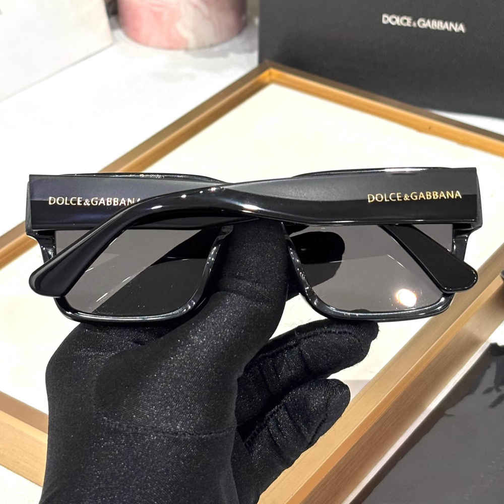 Dolce & Gabbana Black Premium Sunglasses-thumb-5
