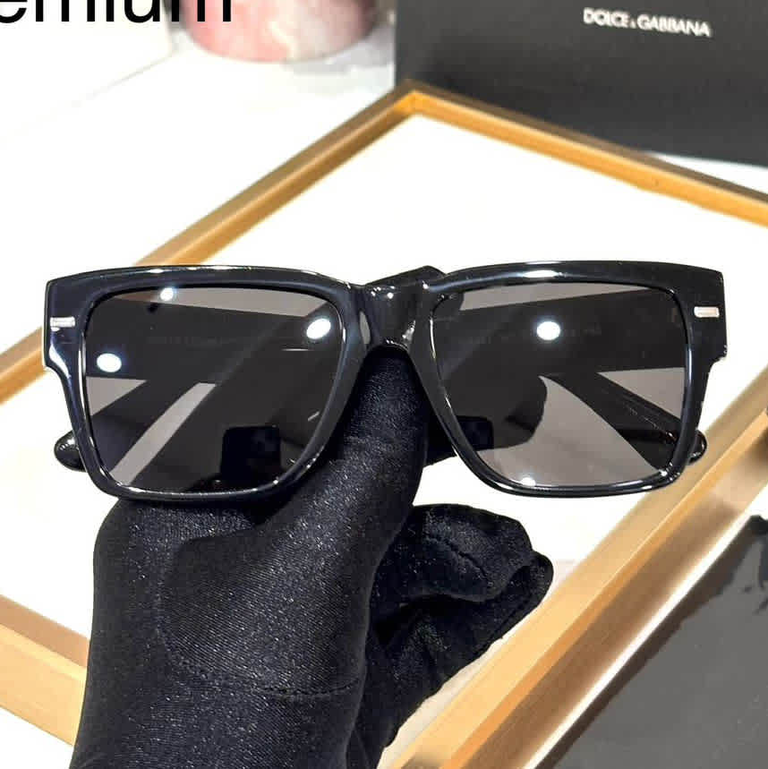 Dolce & Gabbana Black Premium Sunglasses-thumb-4