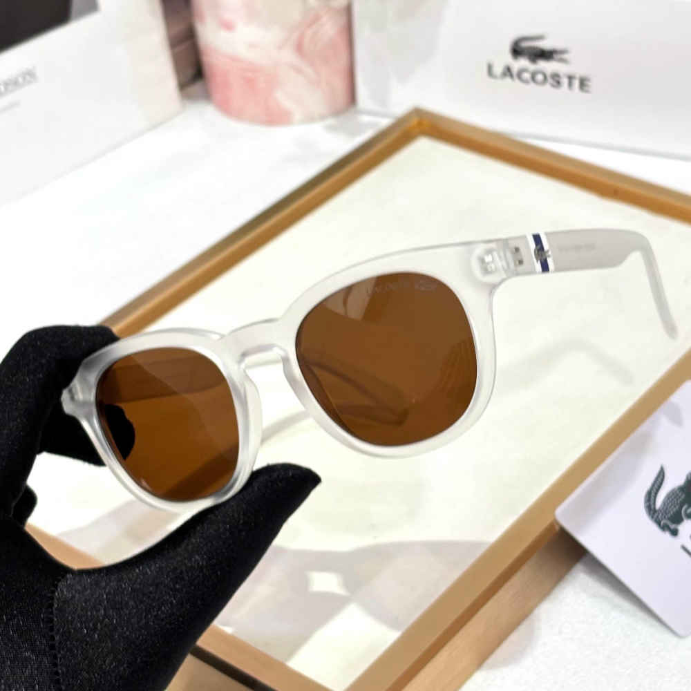 Lacoste White Premium Sunglasses-thumb-1