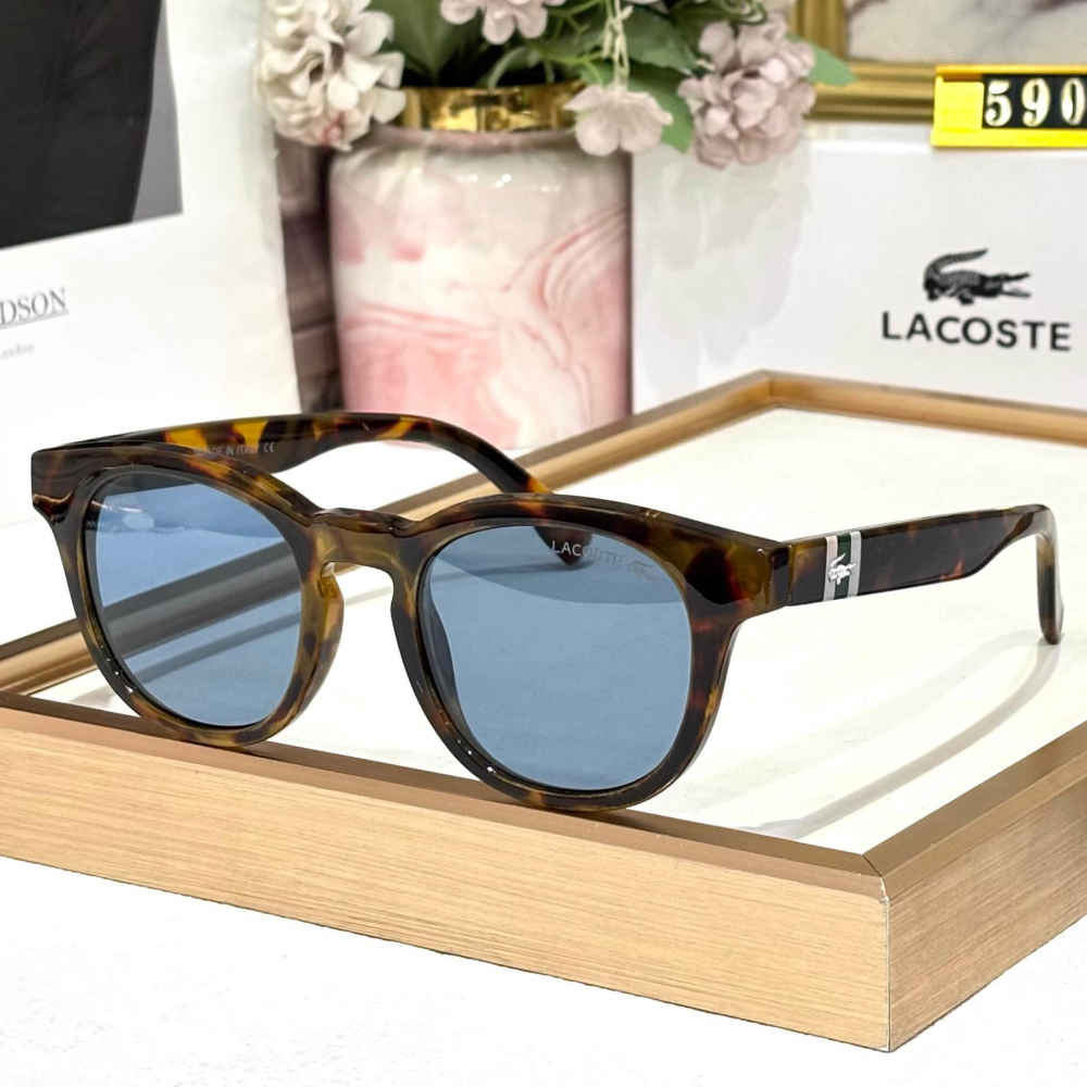 Lacoste Brown Premium Sunglasses-thumb-0