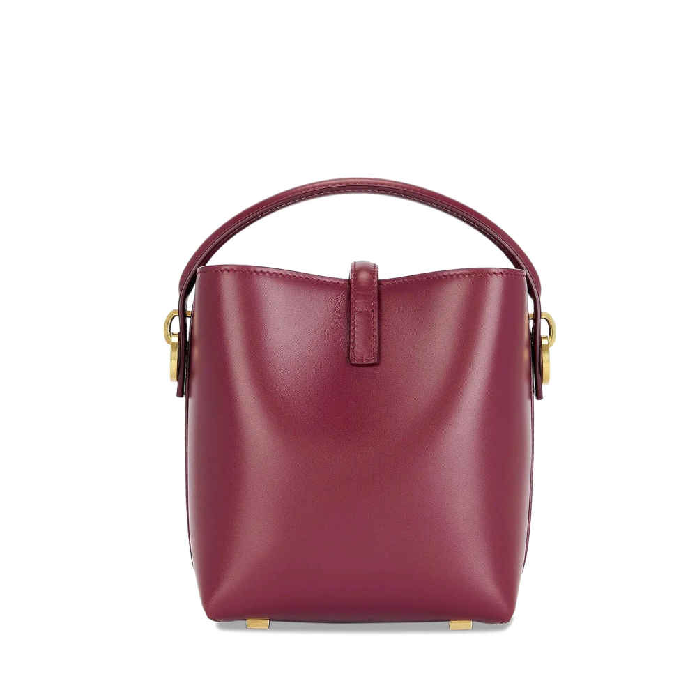 YSL Wine Premium Quality Bucket Bag-thumb-2