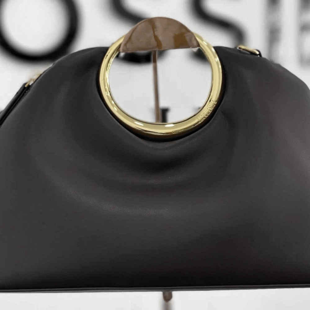 Jacquemus Le Calino Black Metal Handbag-1