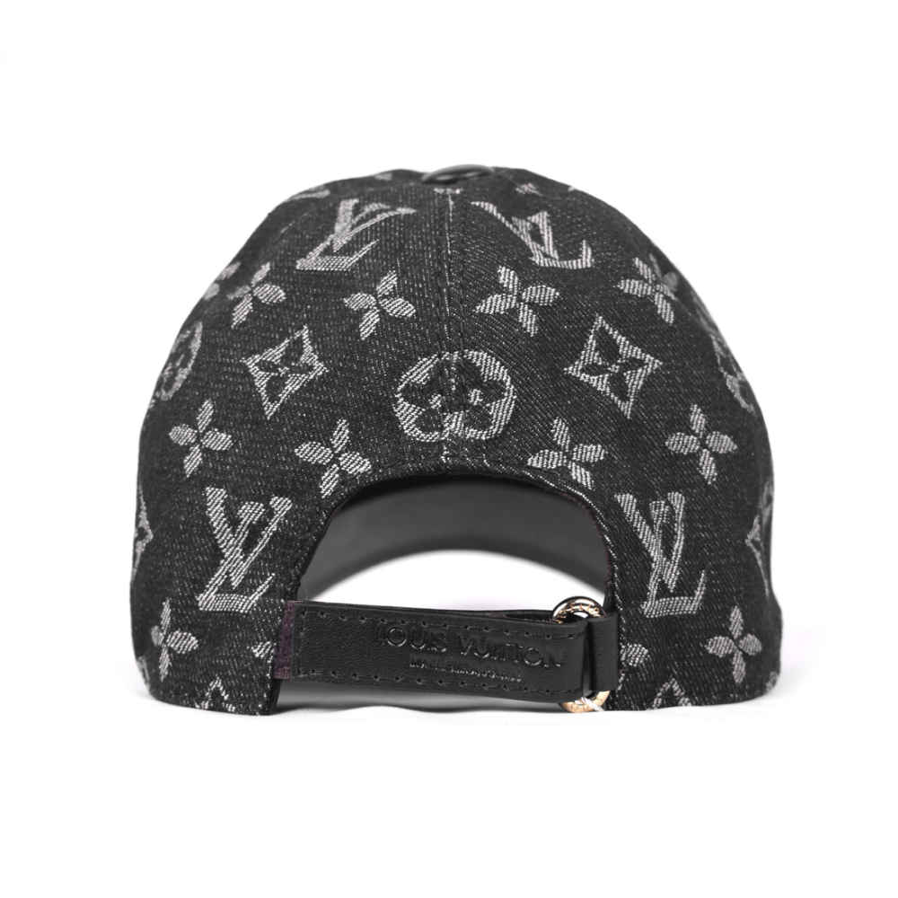Louis Vuitton Monogram Black Premium Cap-thumb-2