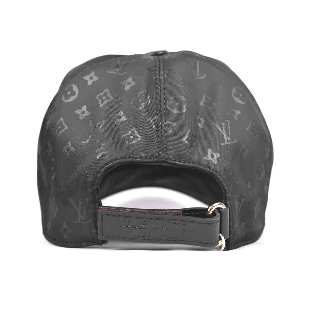 Louis Vuitton Monogram Black Premium Cap-4
