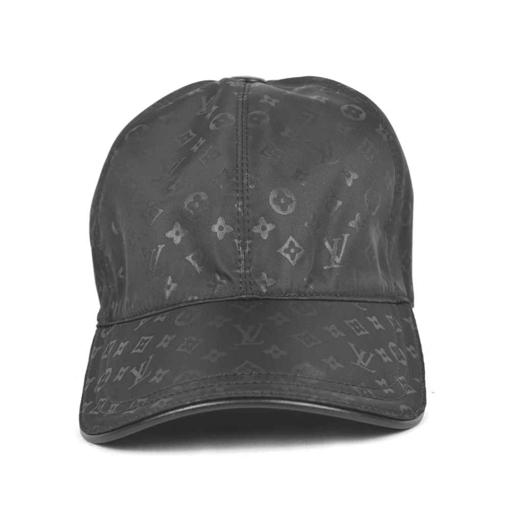 Louis Vuitton Monogram Black Premium Cap-2