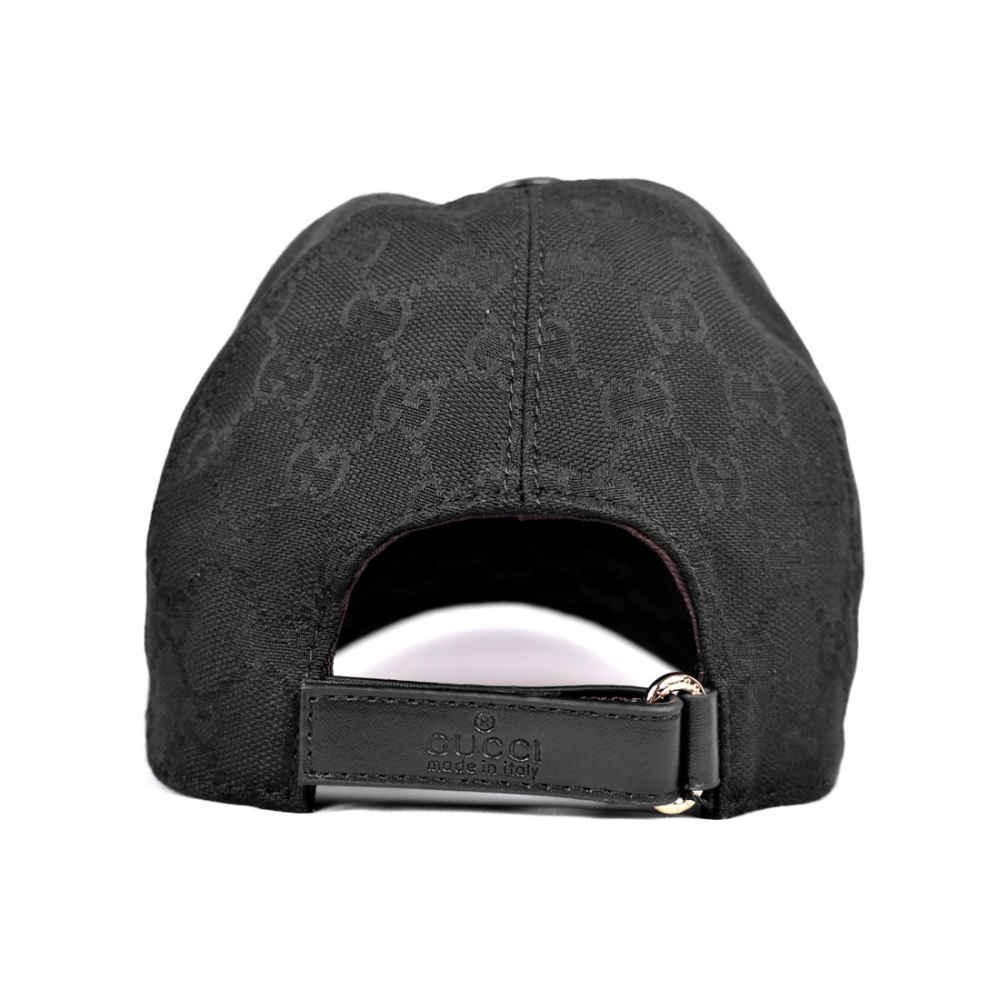Gucci Embroidered Black Premium Cap-4