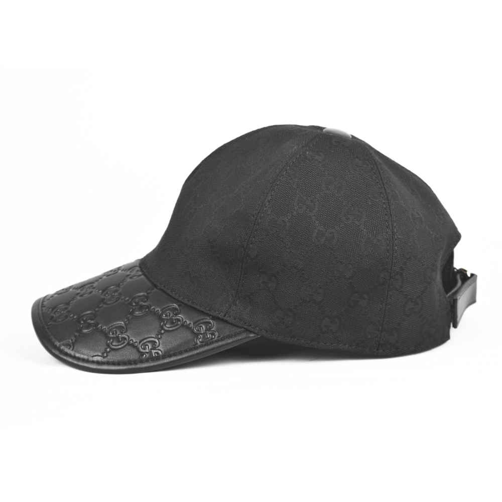 Gucci Monogram Black Premium Cap-thumb-1