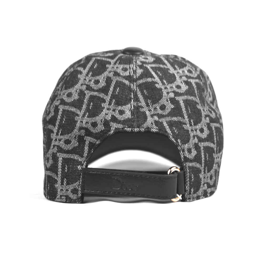 Dior Monogram Black Premium Cap-4