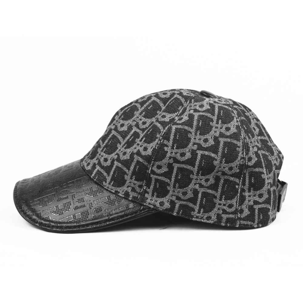Dior Monogram Black Premium Cap-1