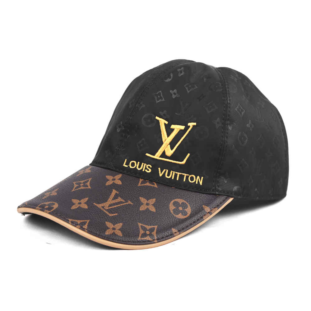 Louis Vuitton Embroidered logo Black Premium Cap-thumb-0