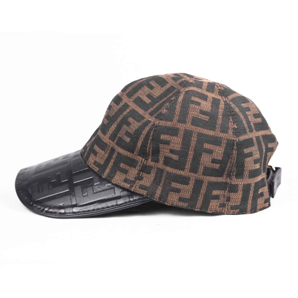 Fendi Printed Brown Premium Quality Cap-1