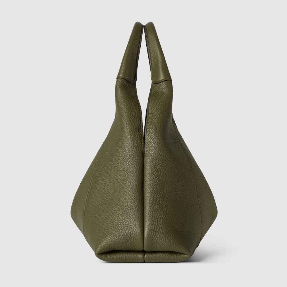 Gucci Softbit Maxi Green Shoulder Bag-3