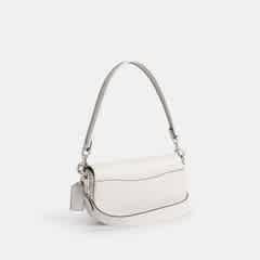 Coach Emmy Saddle Premium White Shoulder Bag-4