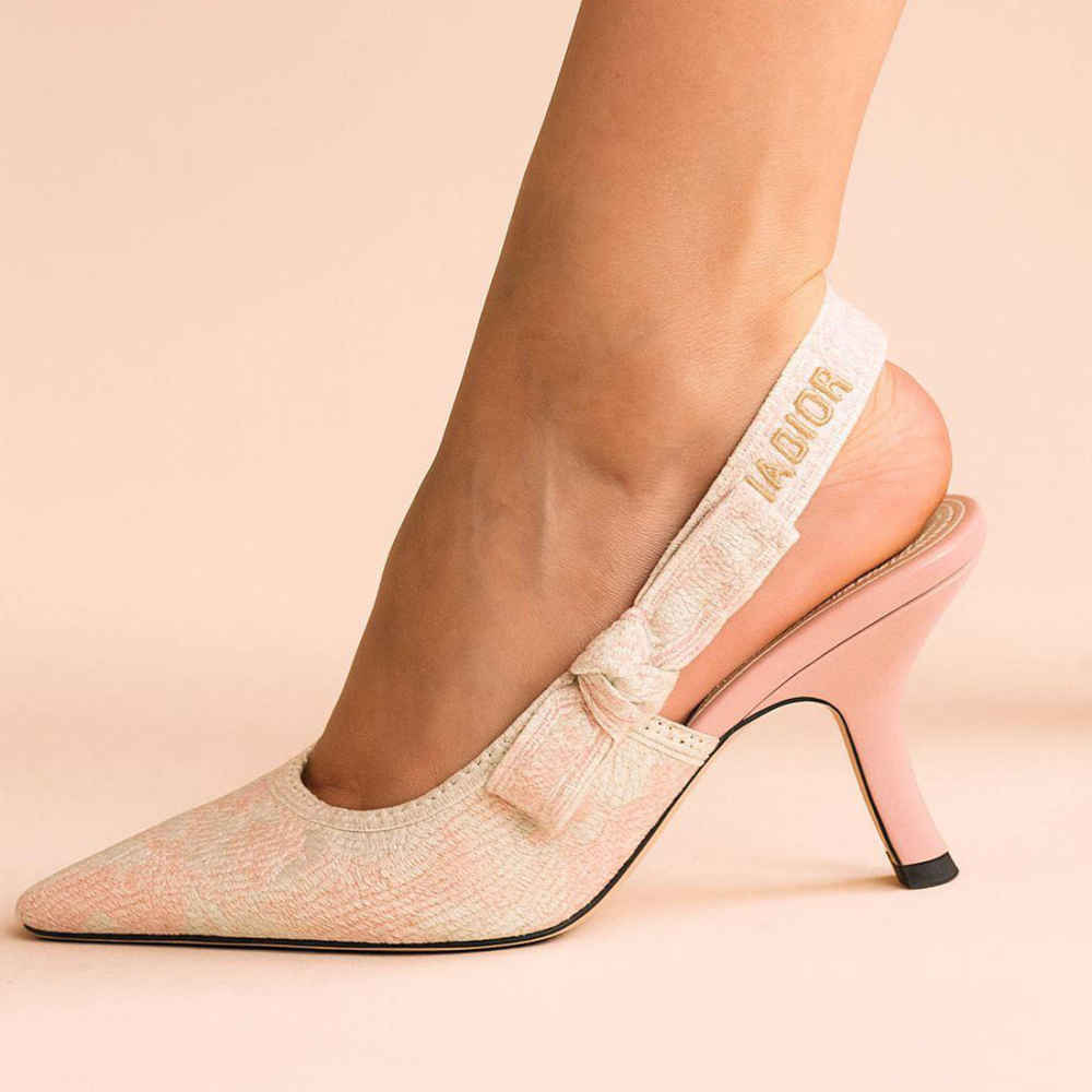 Christian Dior J'Adior Slingback Heels Sandals-thumb-3
