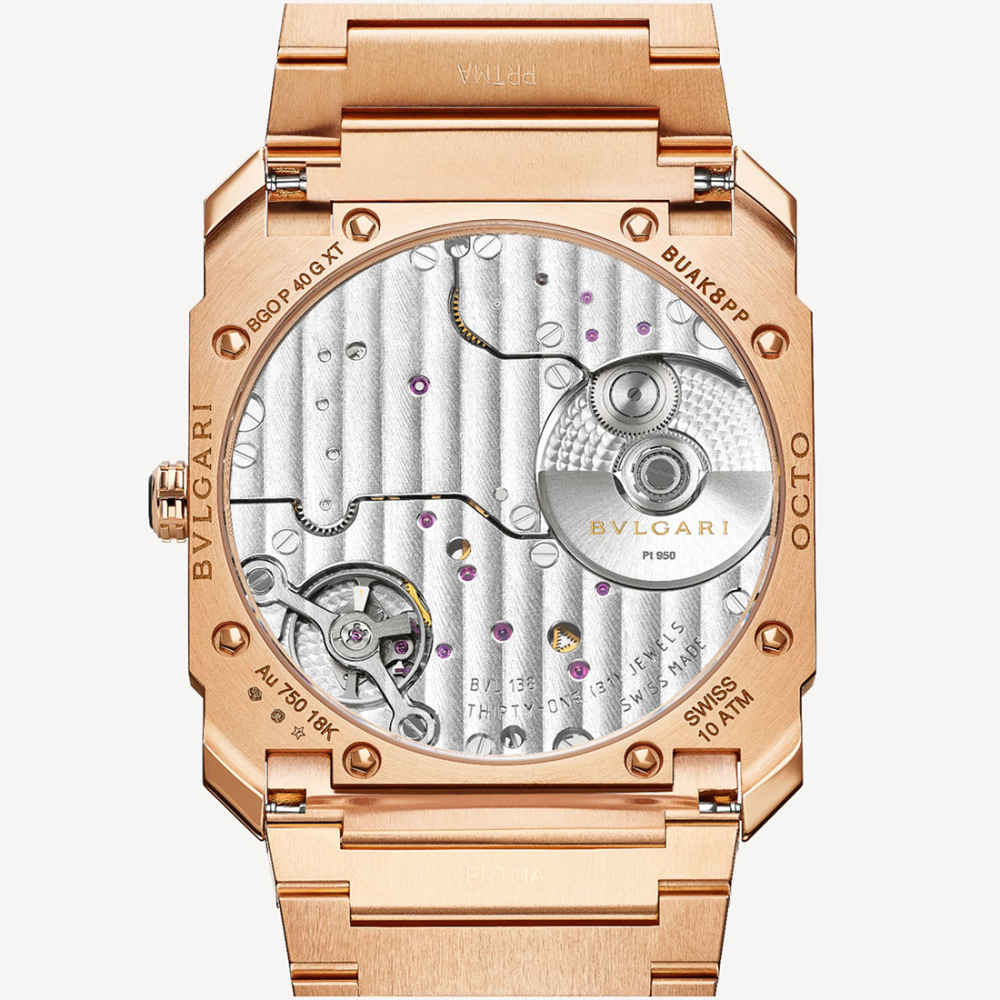 Bvlgari Premium Quality Brown Watch 103637-2