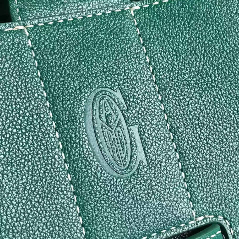 Goyard Saigon Green Handbag-5