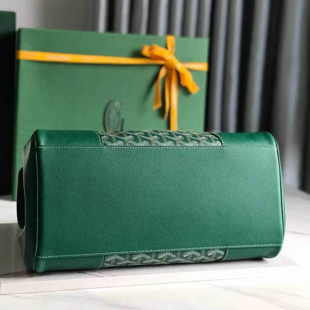 Goyard Saigon Green Handbag-3