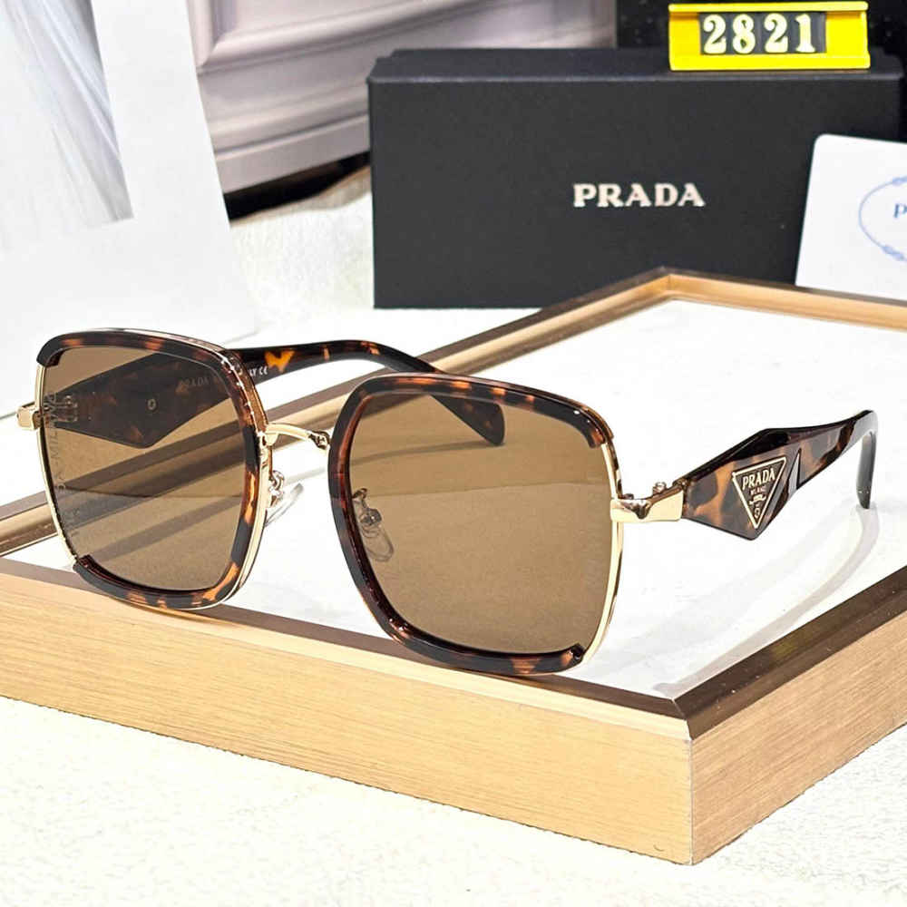 Prada Brown Luxury Sunglasses-thumb-0