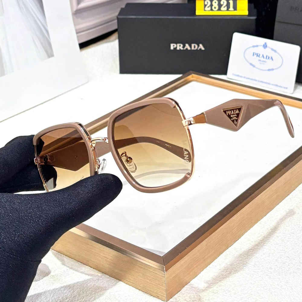 Prada Beige Luxury Sunglasses-thumb-1