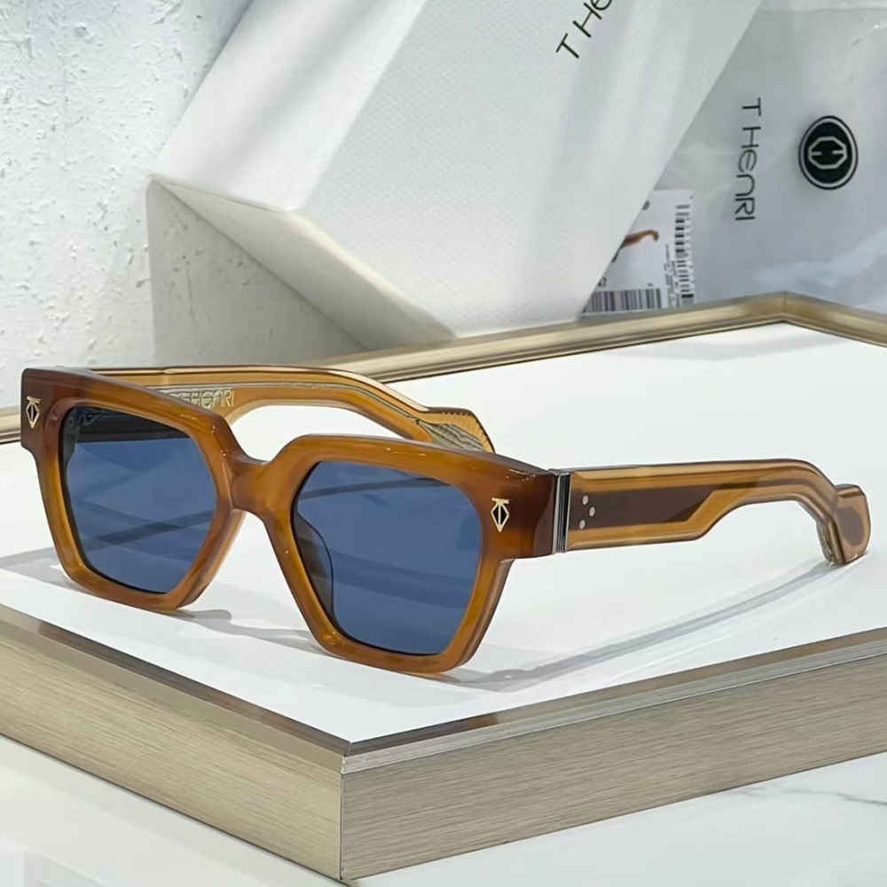 T Henri Brown Luxury Sunglasses-thumb-0