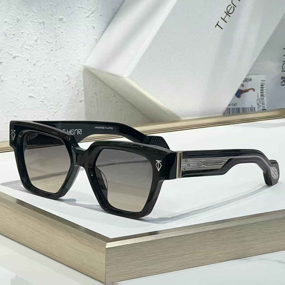 T Henri Black Luxury Sunglasses-thumb-0