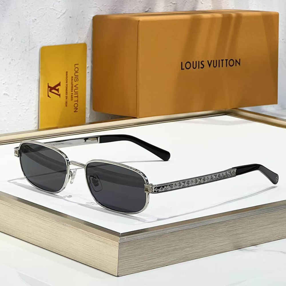 Louis Vuitton Black Premium Sunglasses-thumb-0
