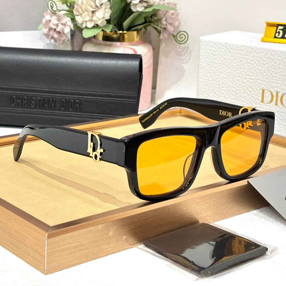 Dior S3F Golden Premium Quality Sunglasses-2