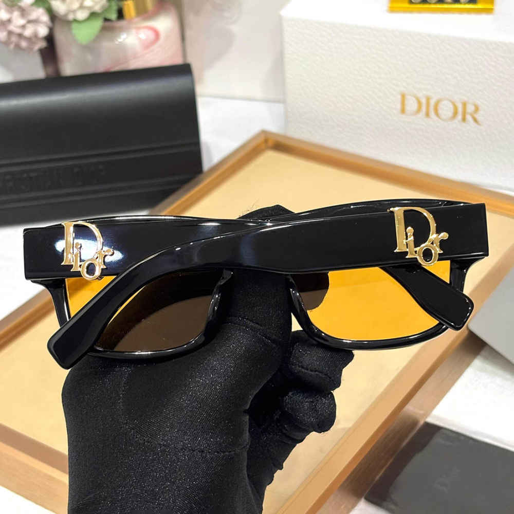 Dior S3F Golden Premium Quality Sunglasses-4