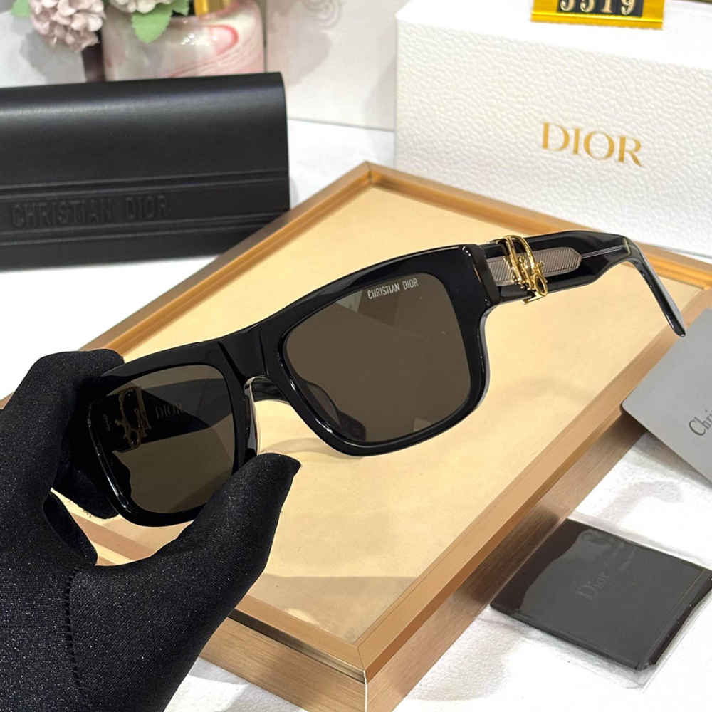 Dior S3F Black & Golden Premium Quality Sunglasses-2
