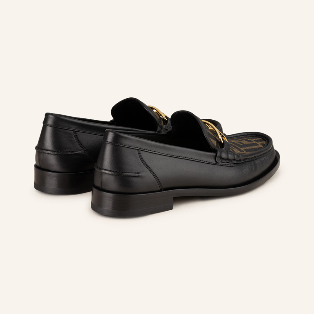 Fendi Black Premium Quality Loafer-thumb-2
