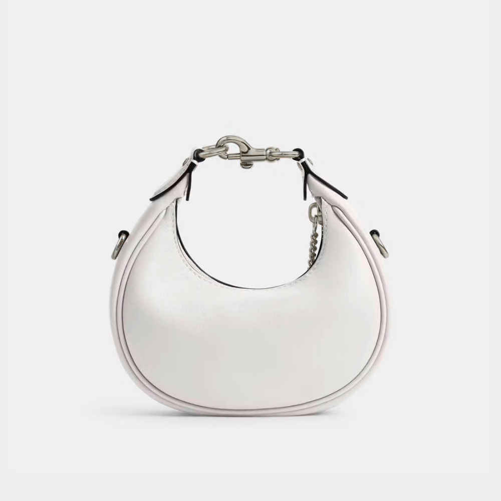 Coach Jonie Small White Handbag-thumb-2