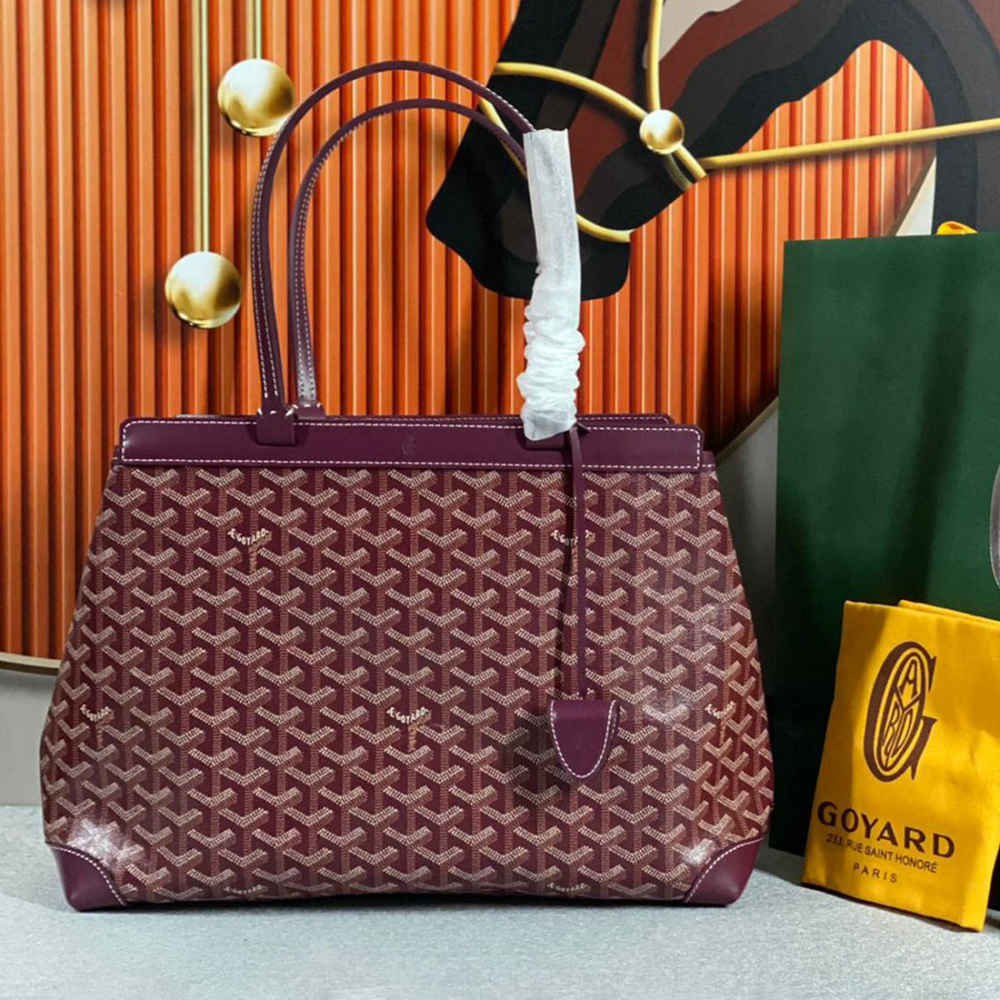 Goyard Bellechasse Biaude PM Wine Tote Bag-thumb-0