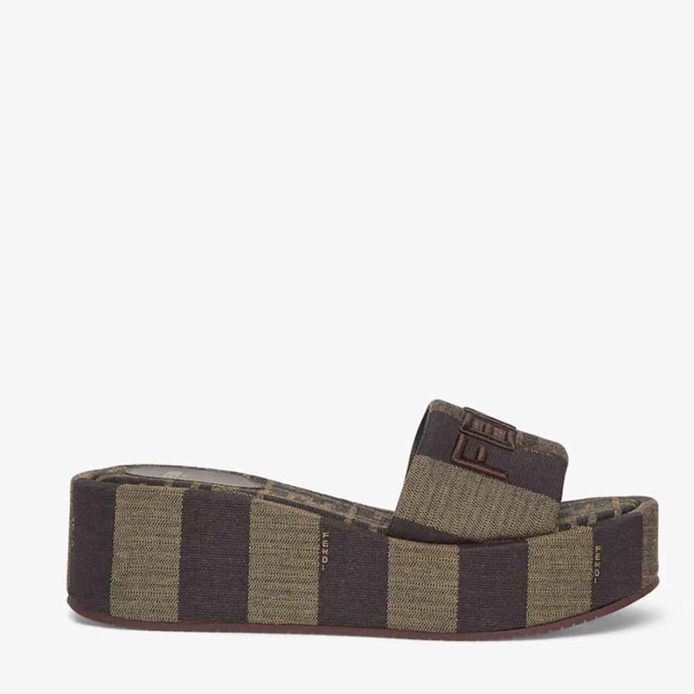 Fendi Sunshine Platform Sandals-thumb-2